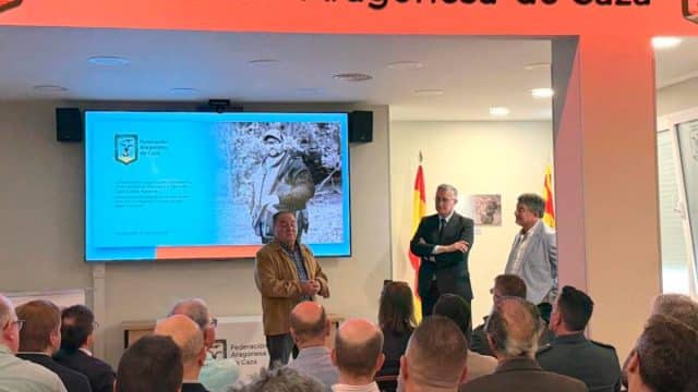 Inauguración de la nueva sede de la Federación Aragonesa de Caza.